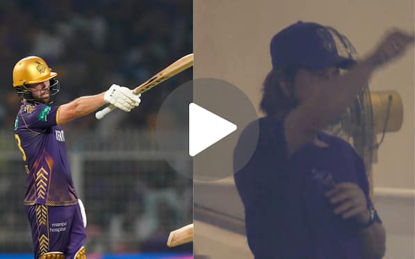 [Watch] SRK's Savage Thumbs Up To Salt After He Gets To His Fifty With Audacious Six